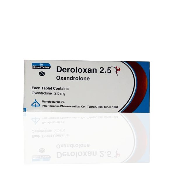 Deroloxan 2,5 mg Iran Hormone emballage du médicament | lecorpsshop.com