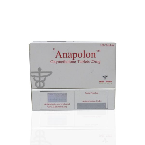 Anapolon 25 mg Multi Pharm emballage du médicament | lecorpsshop.com