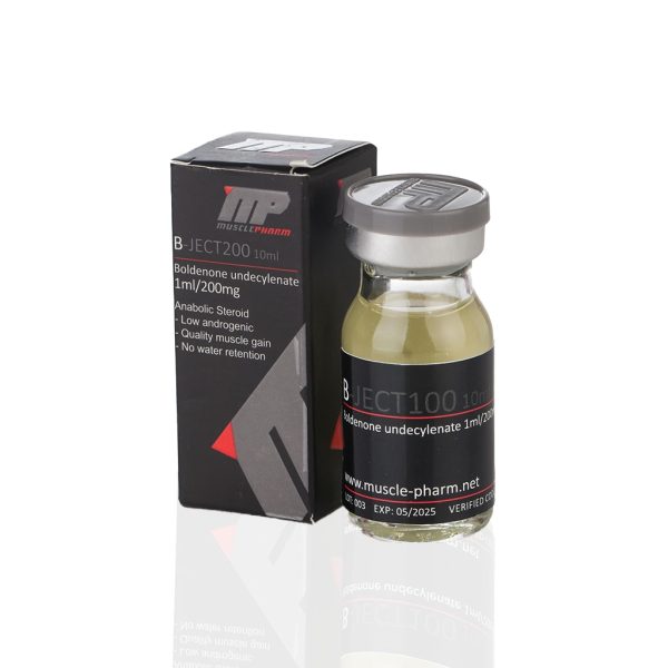 B-JECT 200 mg Muscule Pharm emballage du médicament | lecorpsshop.com