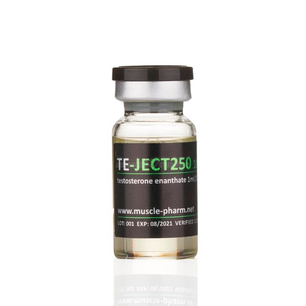 TE-JECT 250 mg Muscule Pharm emballage du médicament | lecorpsshop.com