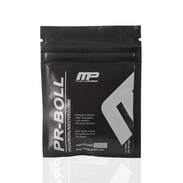 PR-BOLL 20 mg Muscule Pharm emballage du médicament | lecorpsshop.com