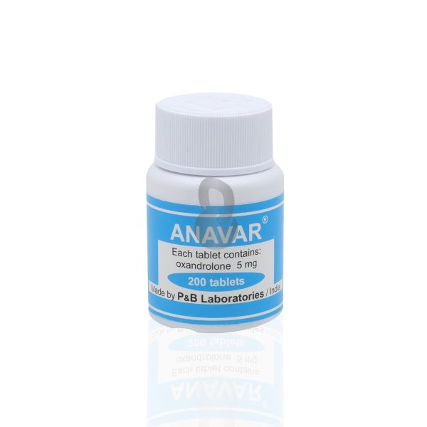 Anavar 5 mg P&B Labs emballage du médicament | lecorpsshop.com