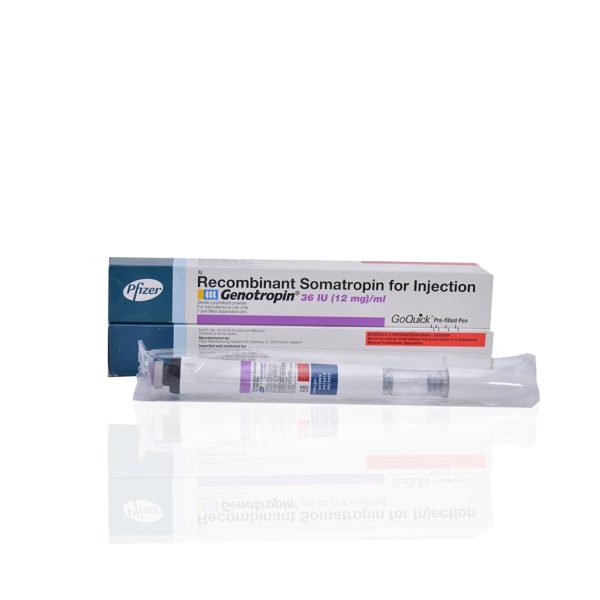 Genotropin 36 IU Pfizer emballage du médicament | lecorpsshop.com