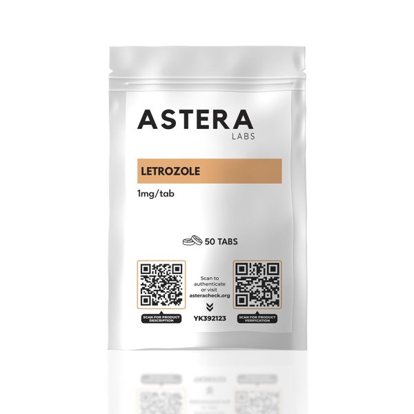 Letrozole 1 mg Astera Labs emballage du médicament | lecorpsshop.com