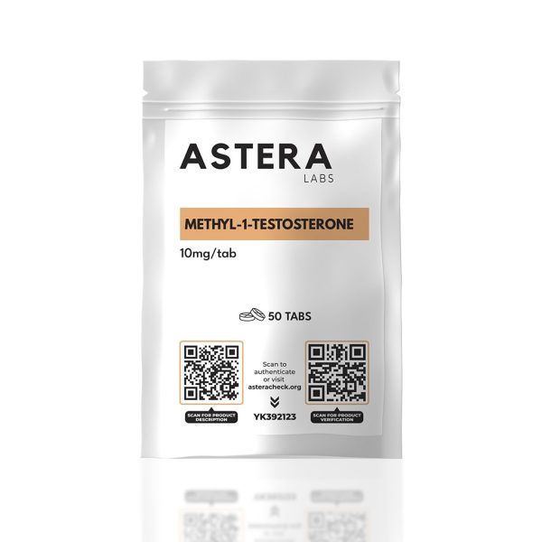 Methyl-1-testosterone 10 mg Astera Labs emballage du médicament | lecorpsshop.com