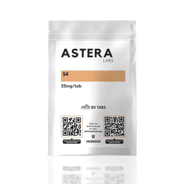 S4 25 mg Astera Labs emballage du médicament | lecorpsshop.com