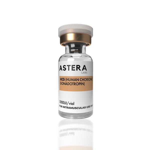 HCG 5000 IU Astera Labs emballage du médicament | lecorpsshop.com