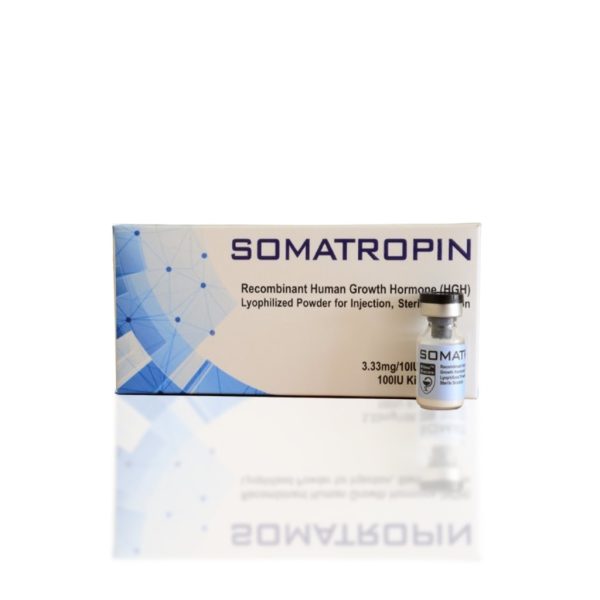 HGH Somatropin Powder 100 IU Hilma Biocare emballage du médicament | lecorpsshop.com