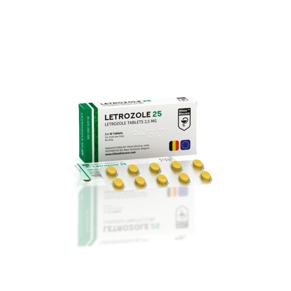 Letrozole 2,5 mg Hilma Biocare emballage du médicament | lecorpsshop.com