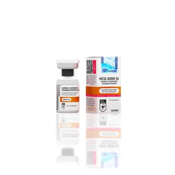 HCG Gonadotropin 2000 IU Hilma Biocare emballage du médicament | lecorpsshop.com