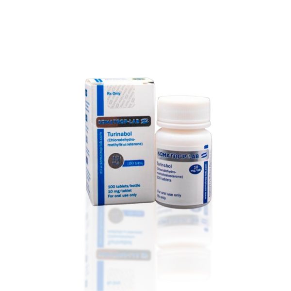 Turinabol 10 mg Somatrop-Lab emballage du médicament | lecorpsshop.com